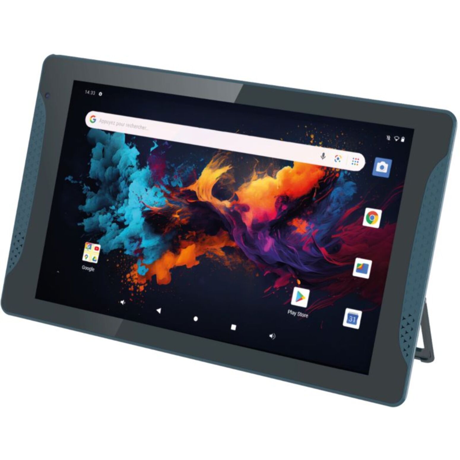 Tablette Android LOGICOM Tab Stand Pro Bleu 64Go