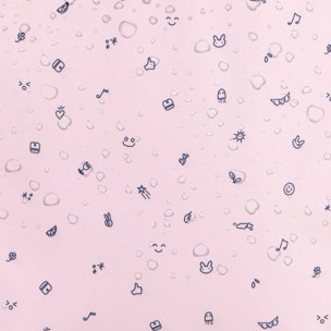 Mochila adaptable a carro Gabol ICON rosa y resistente al agua