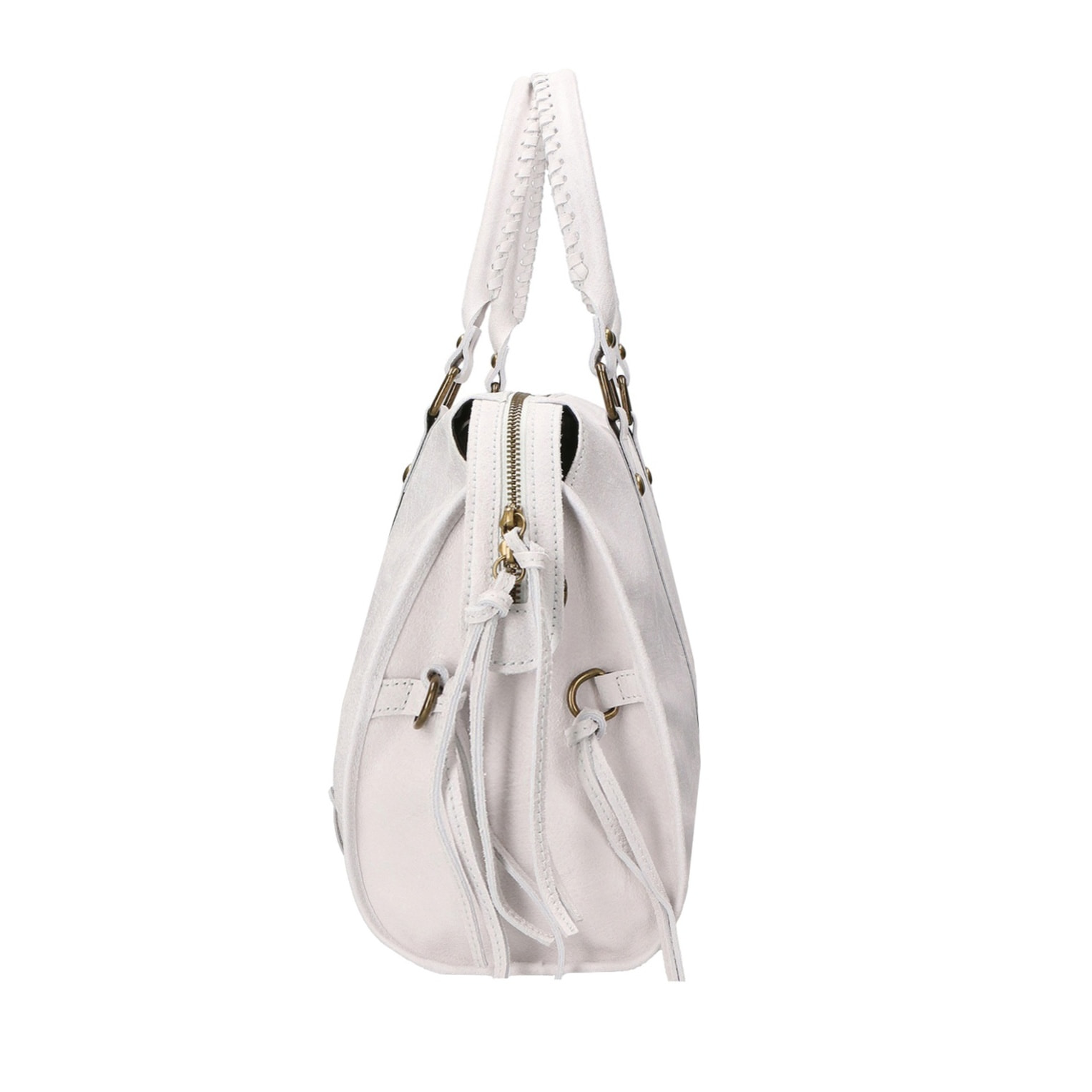 Borsa a spalla da donna - Modello Clara - Vera pelle - 41.0 x 28.0 x 13.0 cm