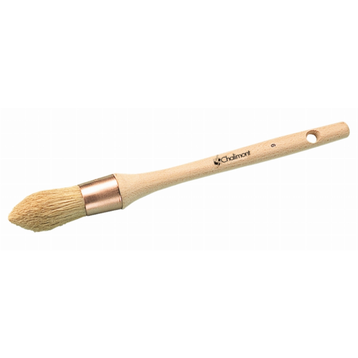 Brosse à rechampir OUTILPARFAIT ALKYDES 8 - Diam 32 mm - 170089