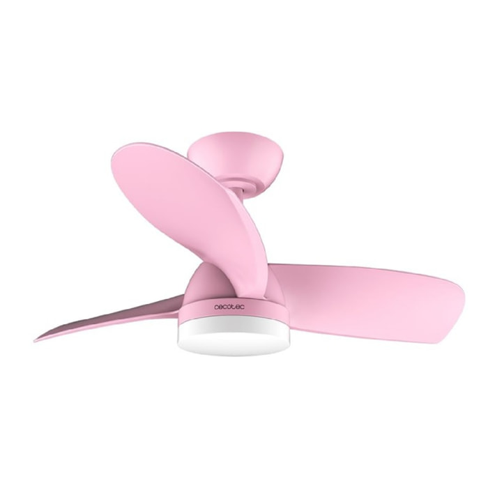 Cecotec Ventilador de techo con luz EnergySilence Aero 3050 Pink Cecotec