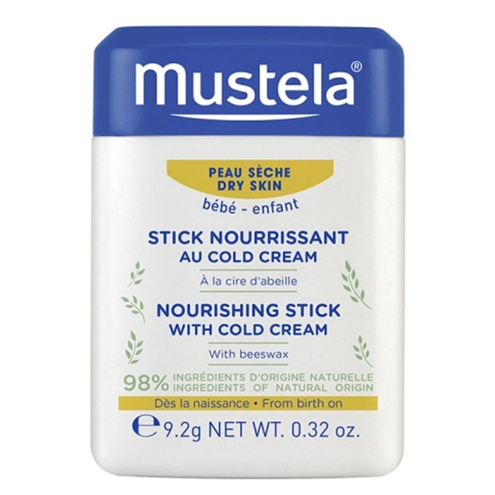 Cold Cream - Stick Nourrissant Peaux Sèches 9,20 g