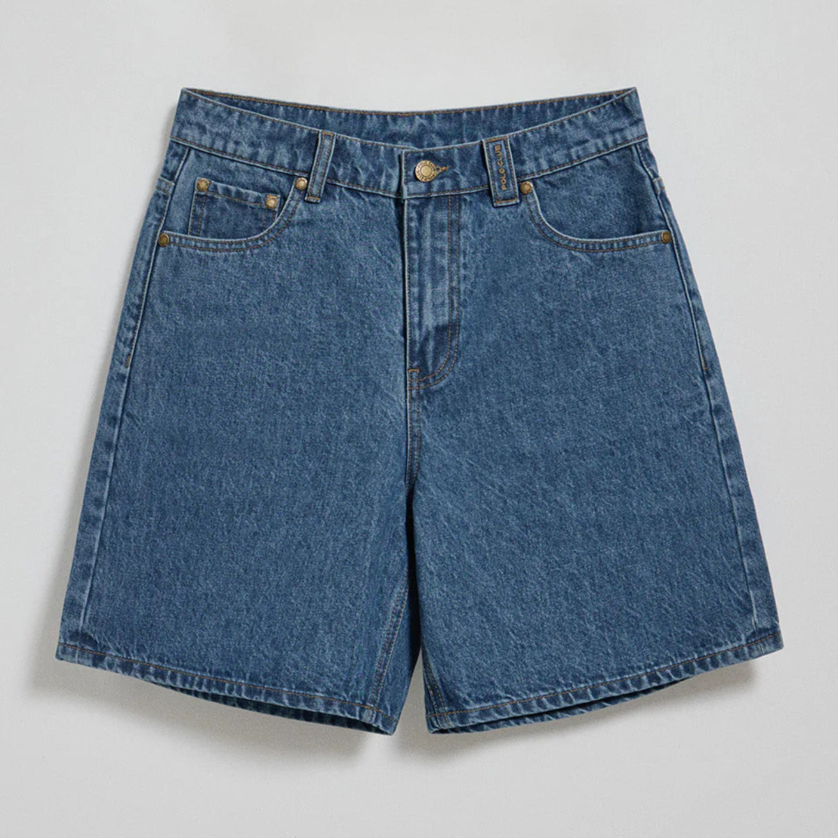 Pantalones cortos vaqueros Juno con logo bordado