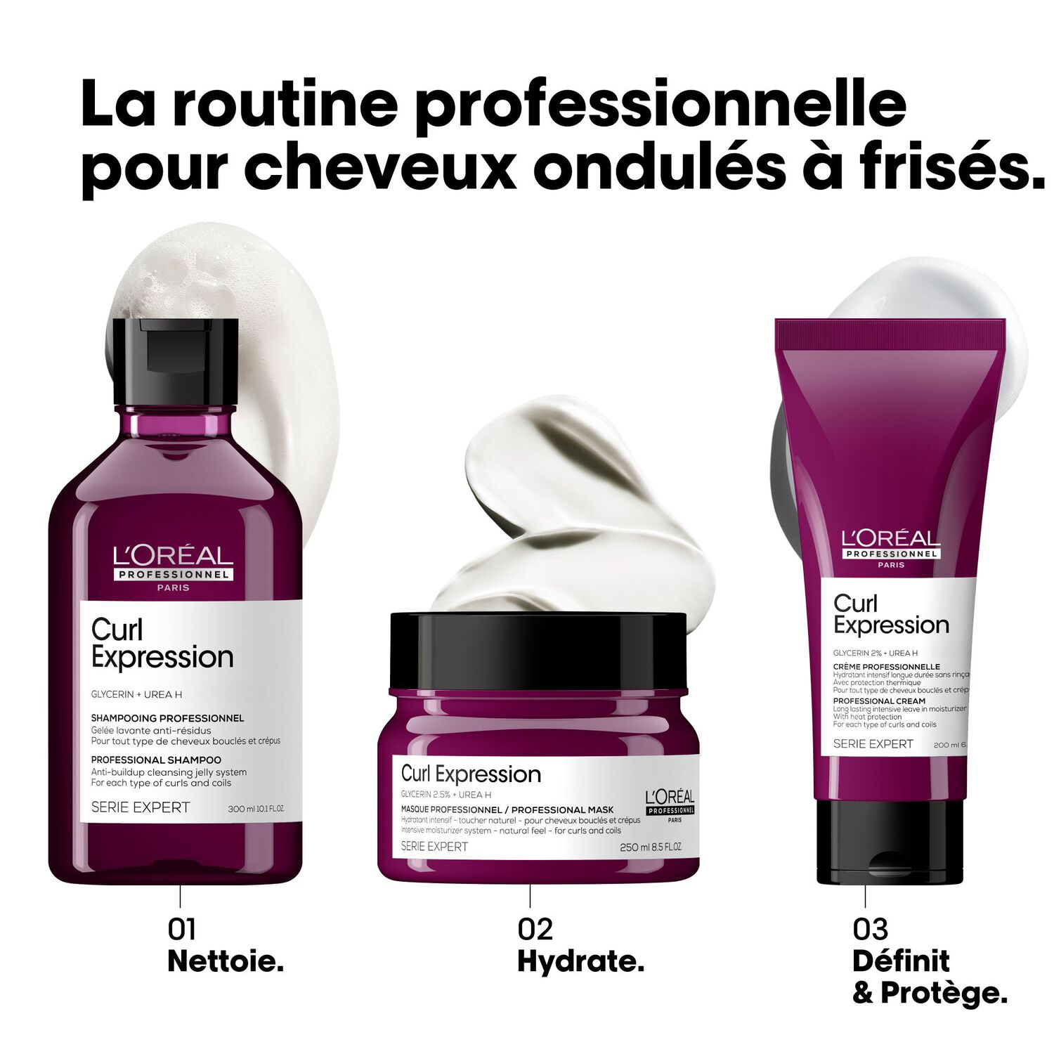 Serie Expert Curl Expression - Masque Hydratant Intensif Toucher Naturel