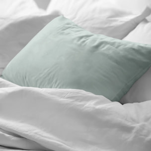 Taie d’oreiller en popeline 80 fils Mint