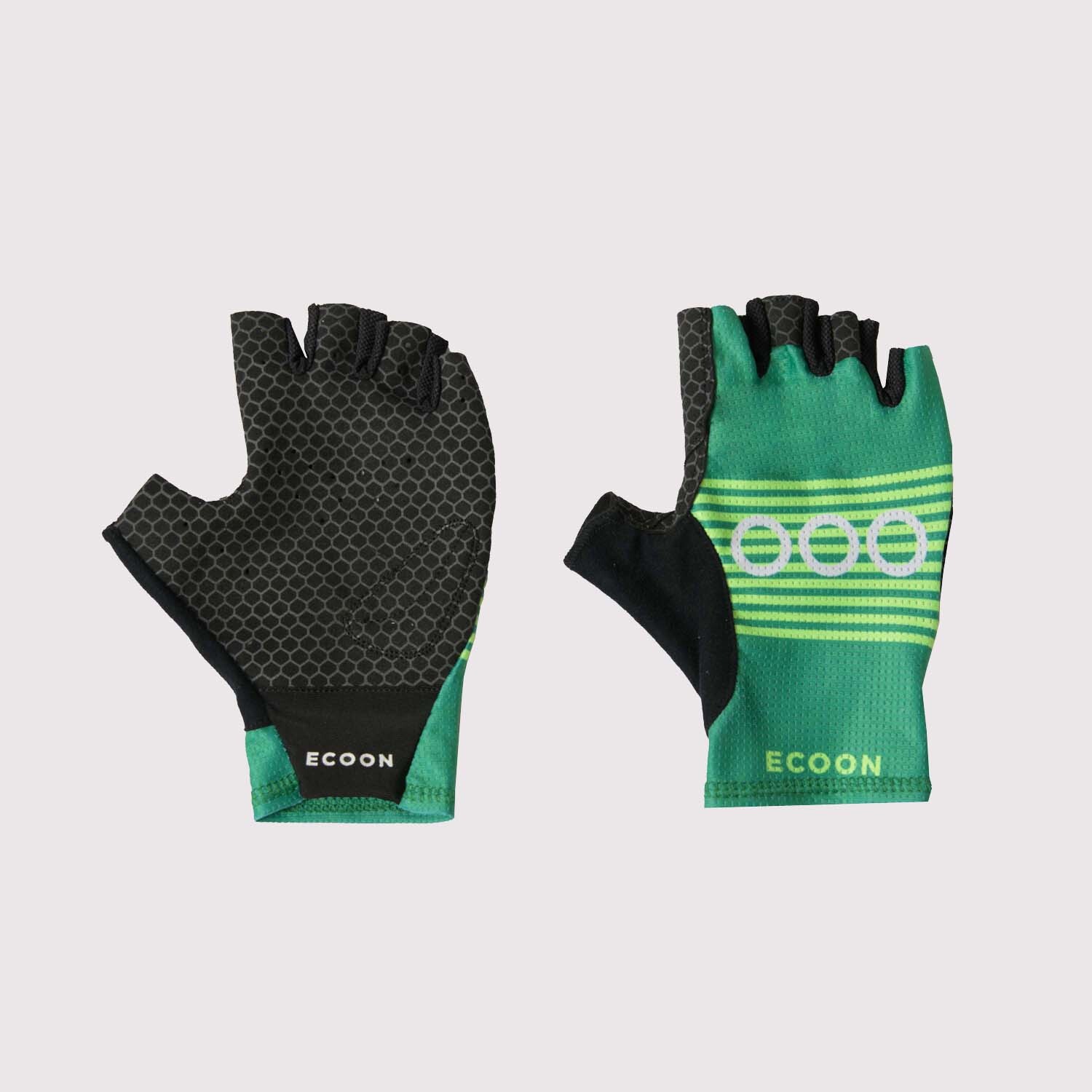 Guantes de ciclismo unisex ECOON Alpe - Verde