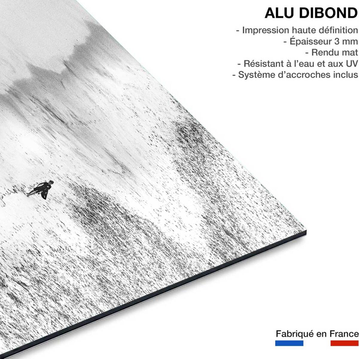 Tableau beach surf Tableau alu Dibond