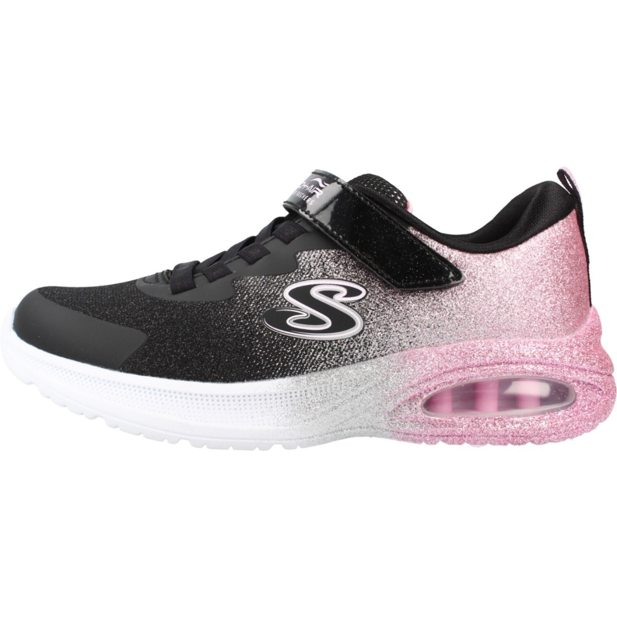 Zapatillas Niña Microspec Max Advance - Glitz Negro