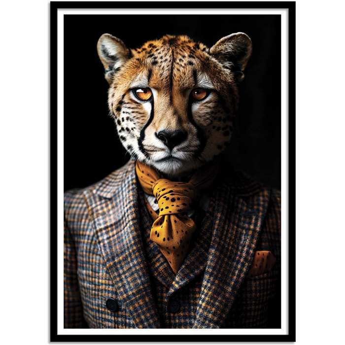 Affiche - Cheetah Version 2 - Philippe Hugonnard