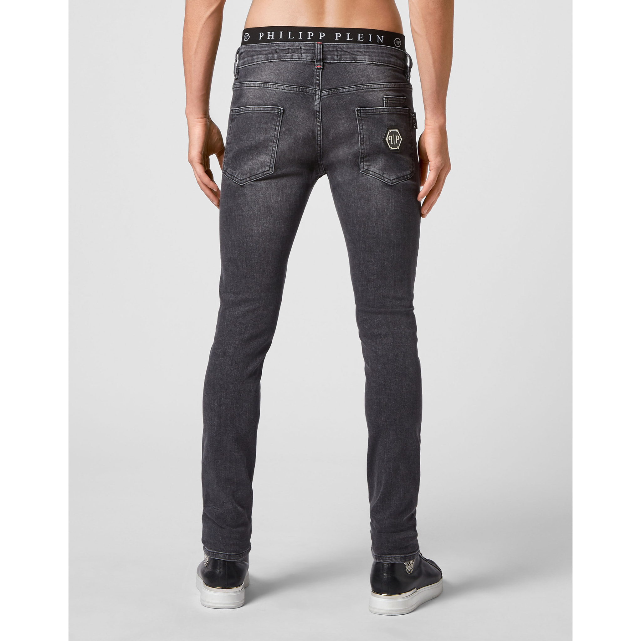 PHILIPP PLEIN Vaqueros de corte recto