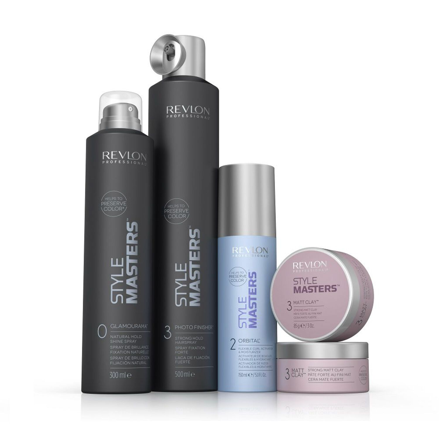 STYLE MASTERS™ MUST-HAVES MODULAR™ - Laque Tenue Moyenne - Tous Types de Cheveux