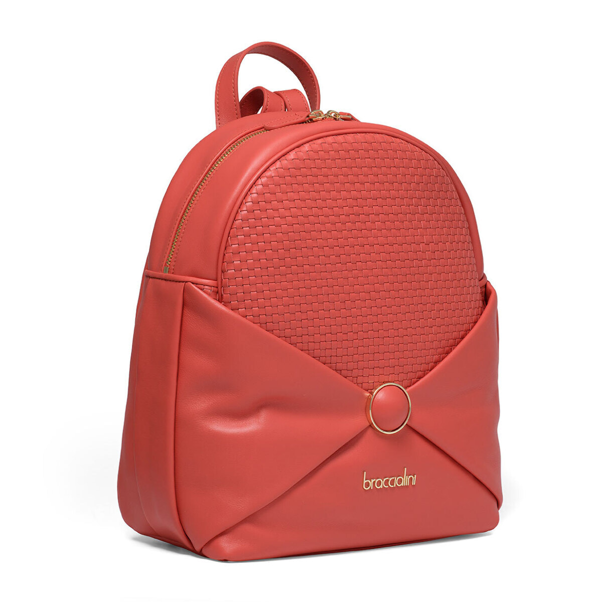 Zaino da donna In Vera pelle Made in Italy 28,5x30x13,5 cm