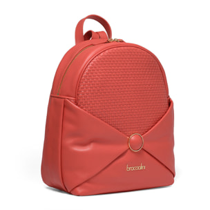 Zaino da donna In Vera pelle Made in Italy 28,5x30x13,5 cm