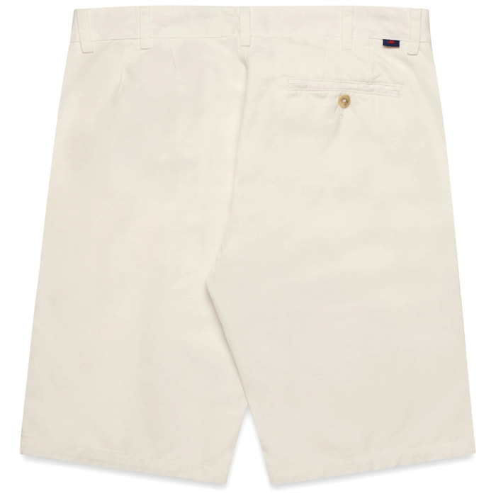 Kappa - Pantaloni Corti Uomo Bianco - Oris