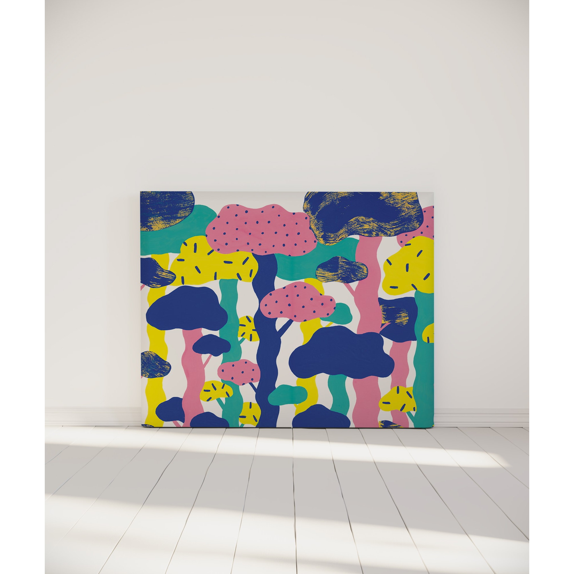 Tête de lit Canopée | Coloris Rose pâle | Largeur au choix