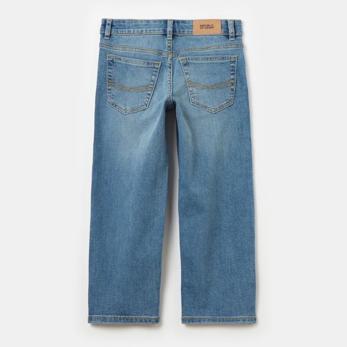 Jeans - leggero - blu denim