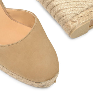 Alpargata cuña de yute 9cm