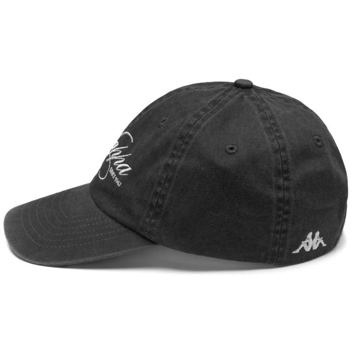 Kappa - Gorras Hombre Mujer Negro - Authentic Boxie