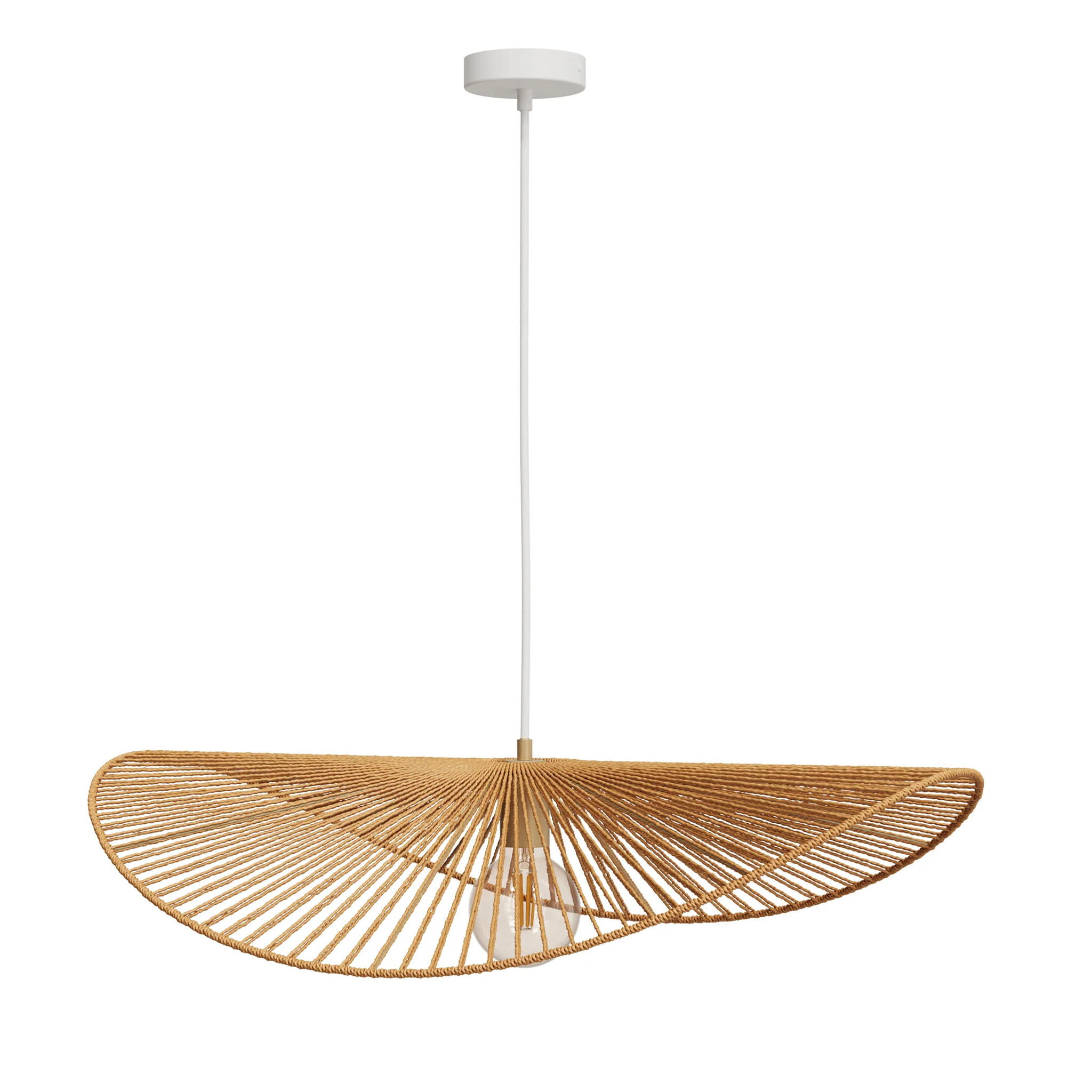 Suspension en papier de corde 75 cm - Mada