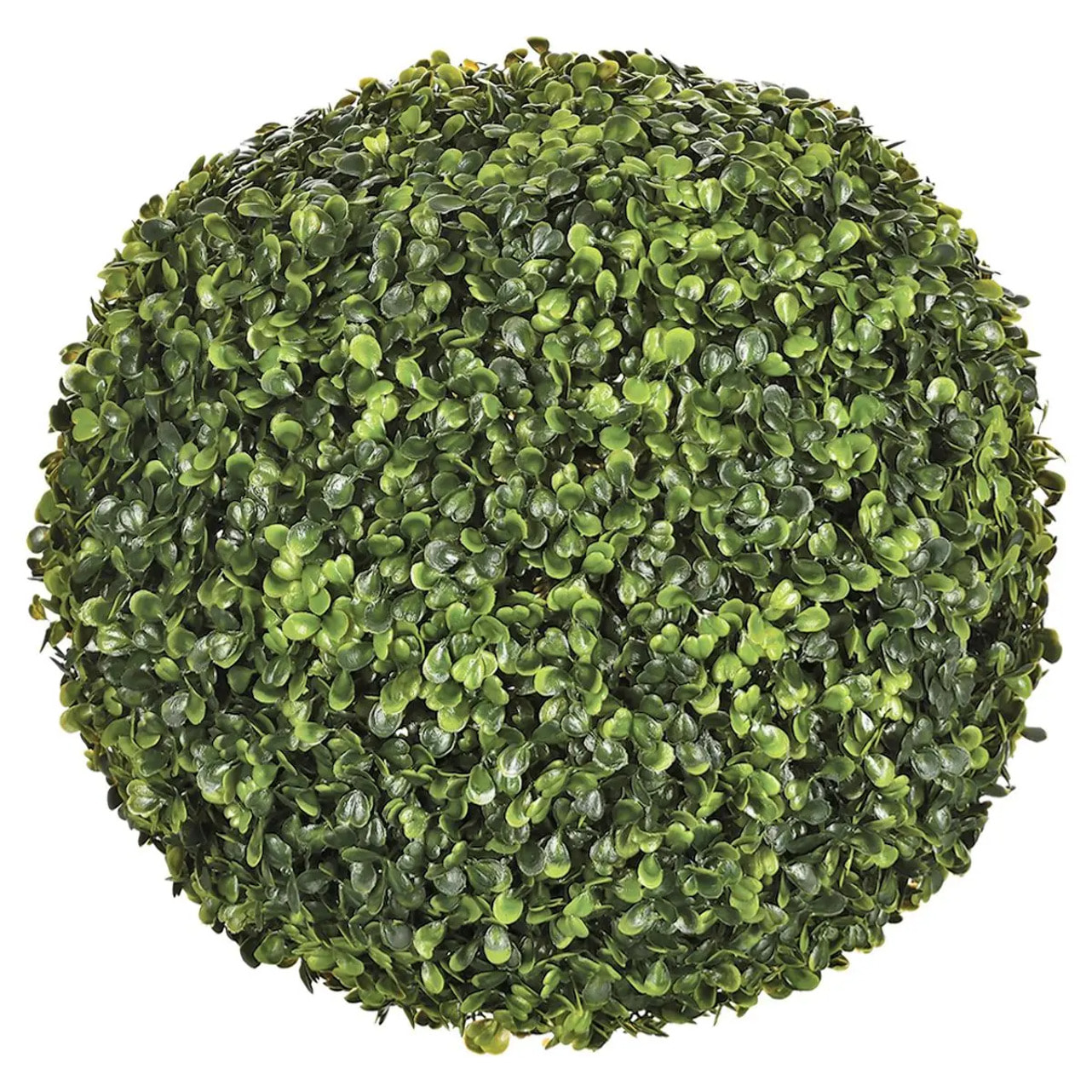 Boule de buis artificiel vert D38cm