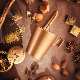 6 tasses 8 cl Latte Flashy