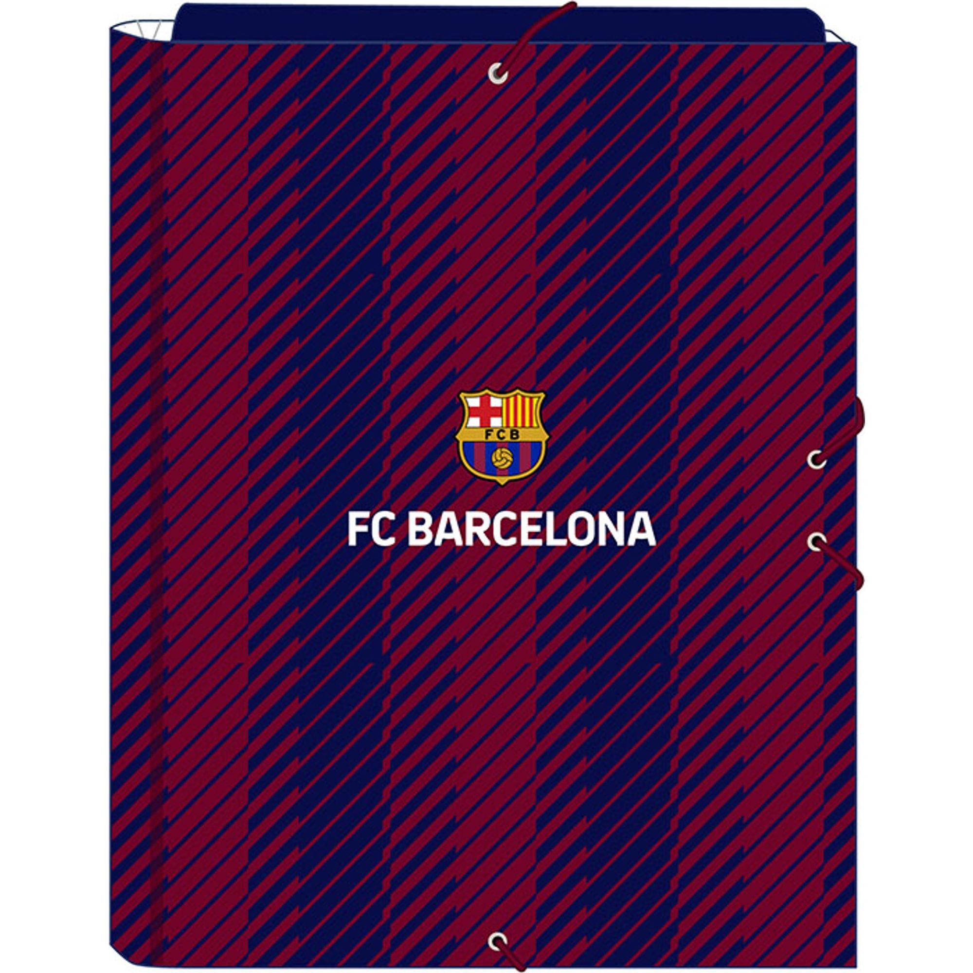 Carpeta folio 3 solapas f.c.barcelona