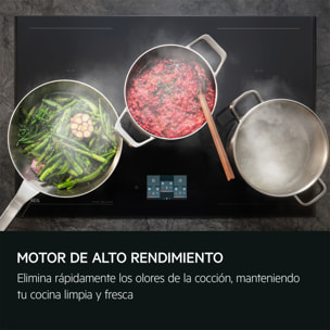 AEG Campana extractora integrada Serie 6000 Hob2Hood de 90 cm GDE689HM