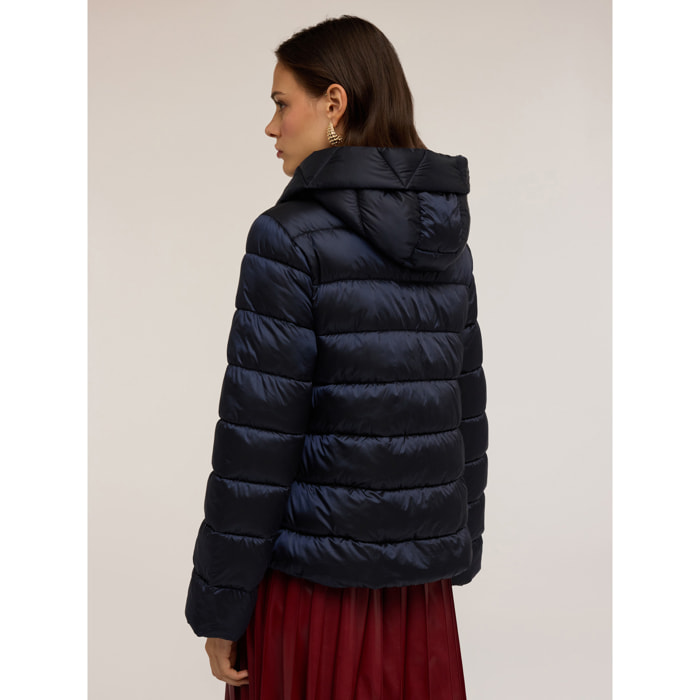 Motivi - Piumino in nylon lucido - Blu