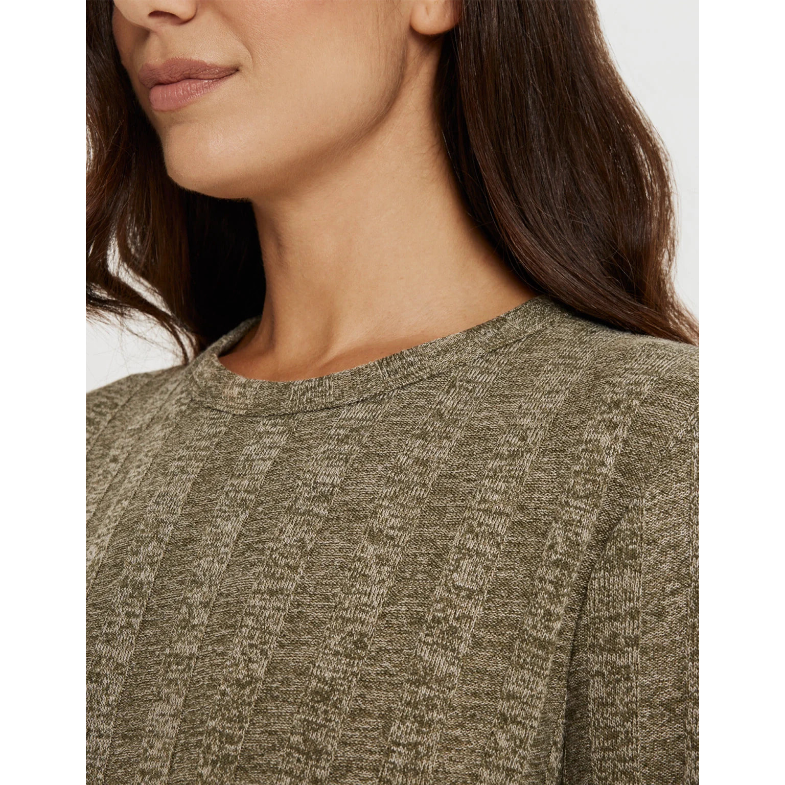 Vestido Largo Rib Mangas - Tidae