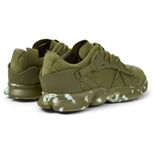 Zapatillas - CAMPER Karst - Verde - Cuero Nubuck