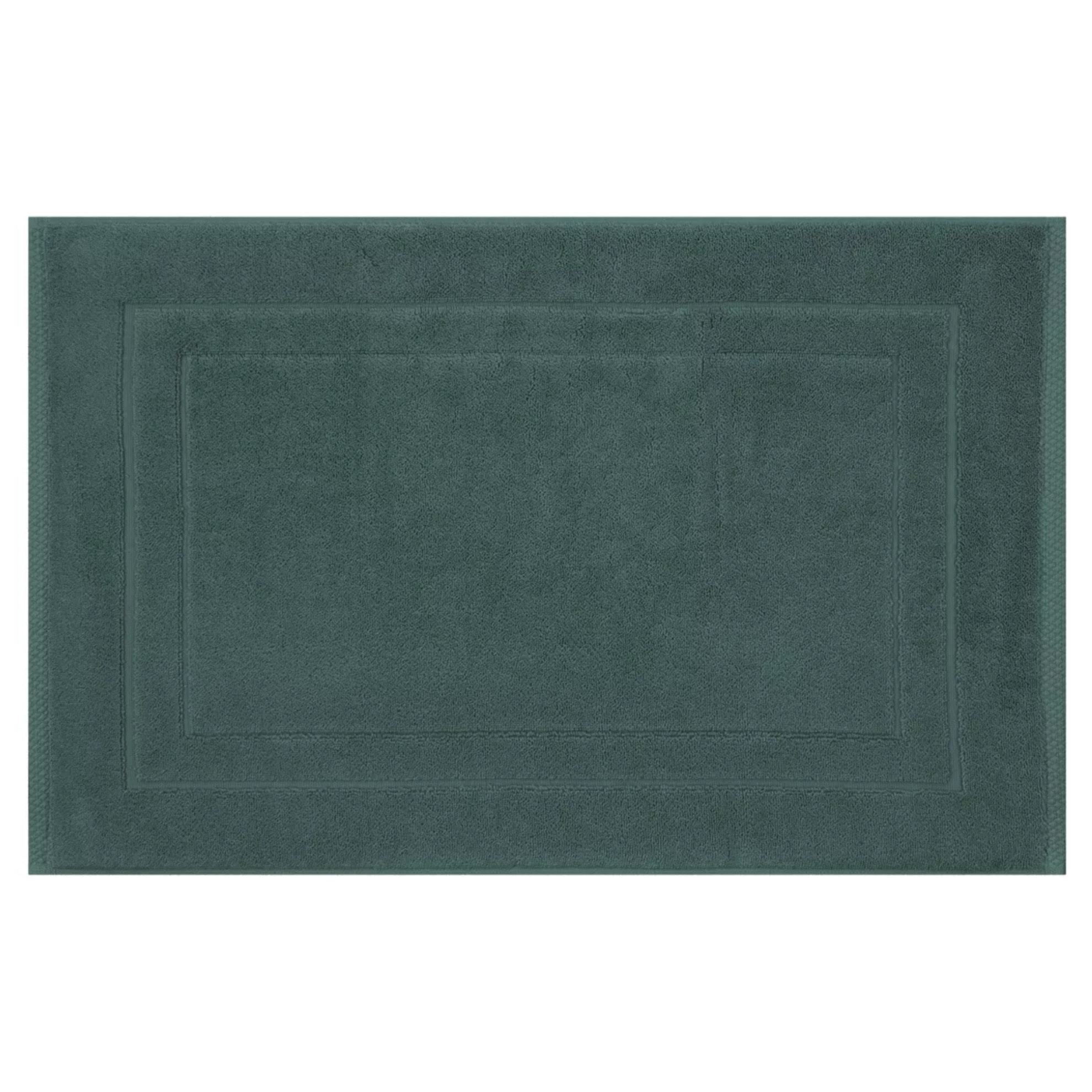 Tapis de bain pur coton 900 g/m² uni anthracite Elea crepuscule
