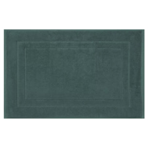 Tapis de bain pur coton 900 g/m² uni anthracite Elea crepuscule