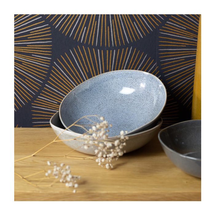 Lot de 6 assiettes creuses, ZAO