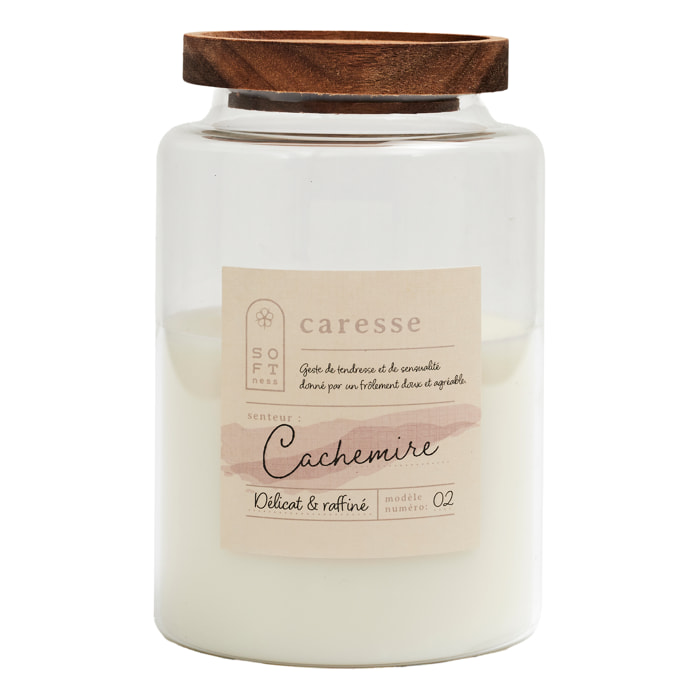 Bougie Parfumee Pot Top Acacia Softness H16cm