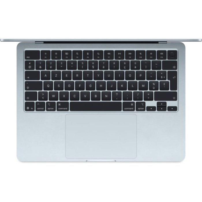 Ordinateur Apple MACBOOK Air 13" Puce M5 CPU 10 / GPU 10 coeurs Mémoire RAM 24Go Stockage 1To SSD Bleu ciel
