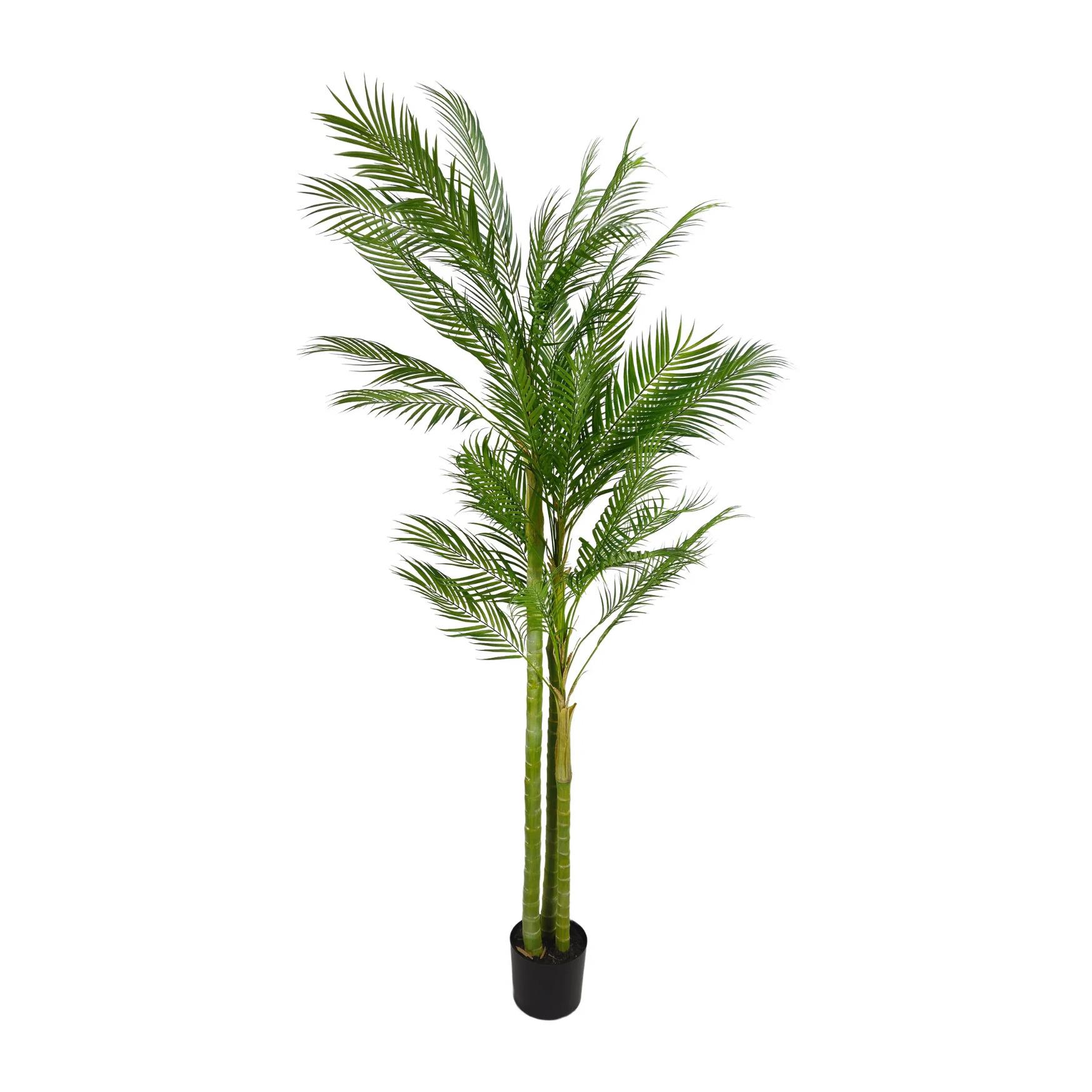 Pianta Artificiale Palma Areca 210 cm per interno ed esterno