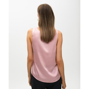 Top Basico con Spalline Larghe