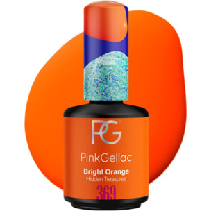 Vernis semi-permanent - 369 Bright Orange - 15 ml