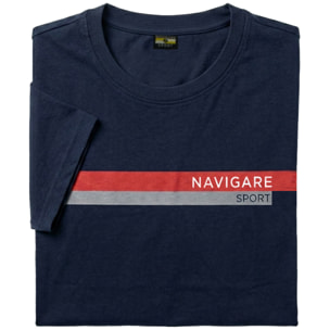 T-shirt Uomo Navigare Girocollo, Art. 968906 Navy