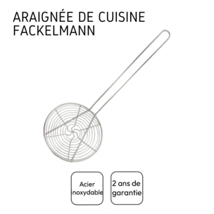 Araignée étamée diamètre 14 cm Fackelmann