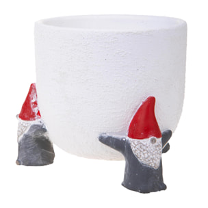 Cachepot con Elfi - Pezzi 2 - 21xH17x20cm - Bianchi Dino SpA