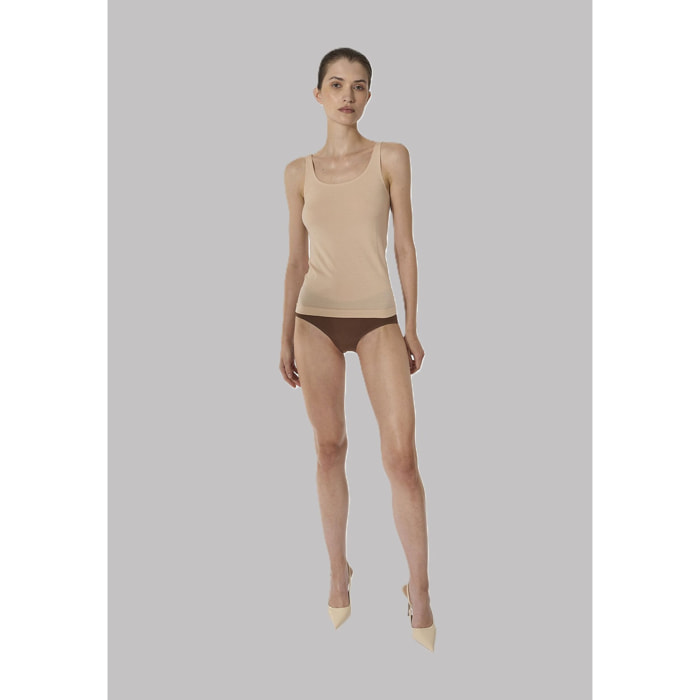 Top Pure Wool Top Sleeveless