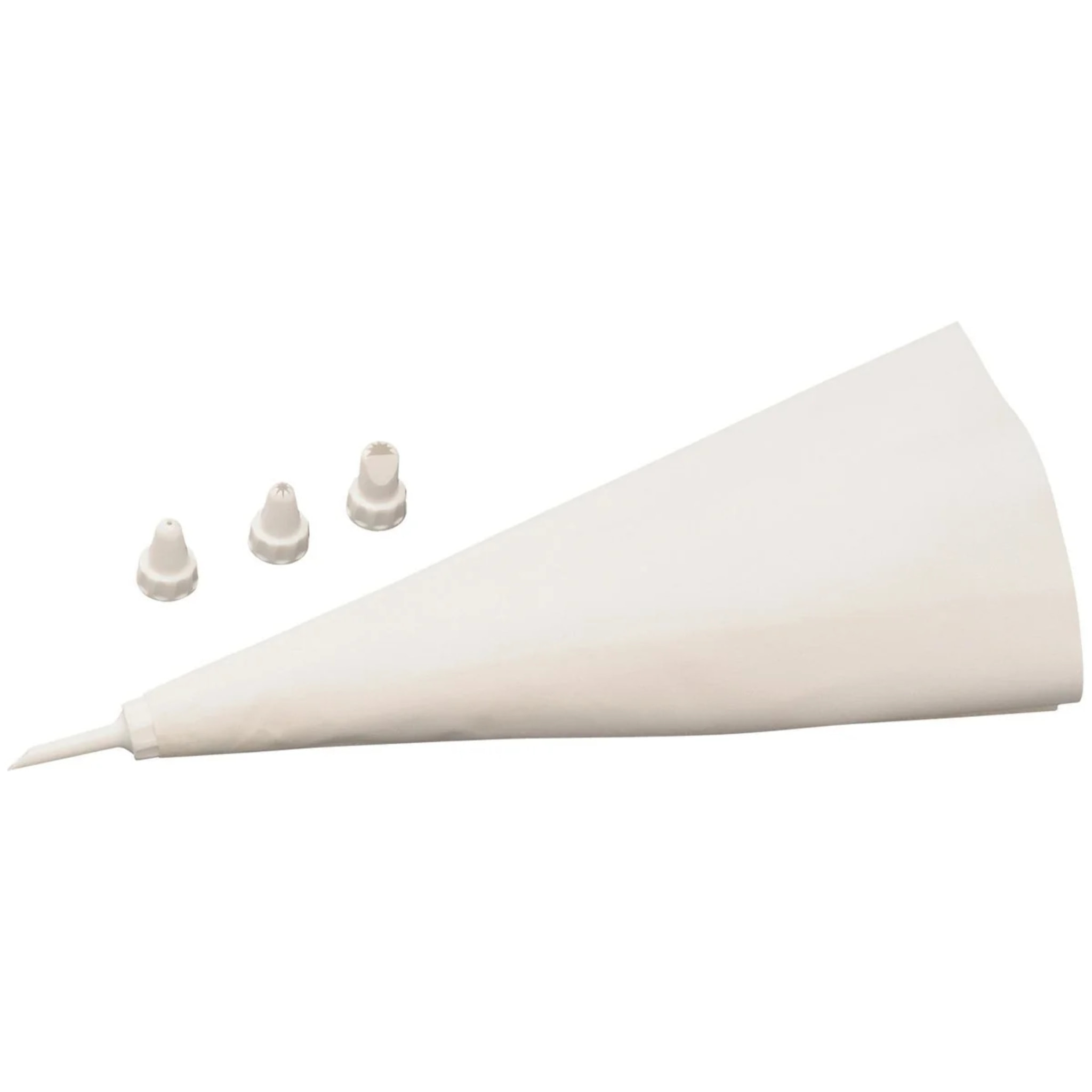 Poche à douille réemployable et 4 embouts plastique 31 cm Zenker Smart Pastry