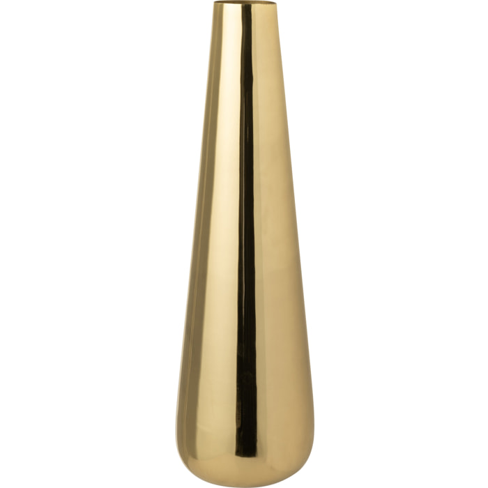 J-Line vase Feuille - aluminium - or - large
