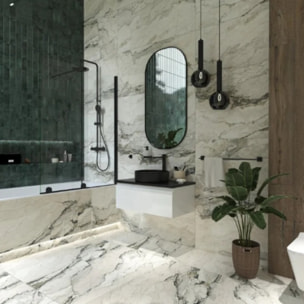 Walk-In Xmotion Pare baignoire 150x117,5 cm, noir (SATWIXMVZ150C)