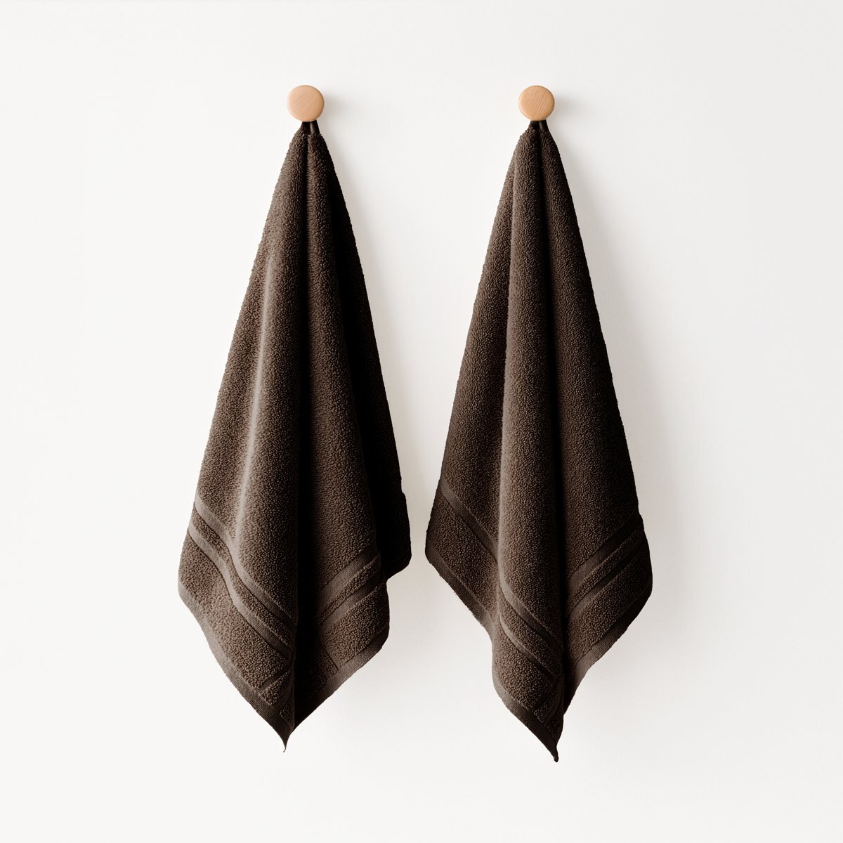 Pack de 2 torchons de cuisine (50x50) CAFÉ