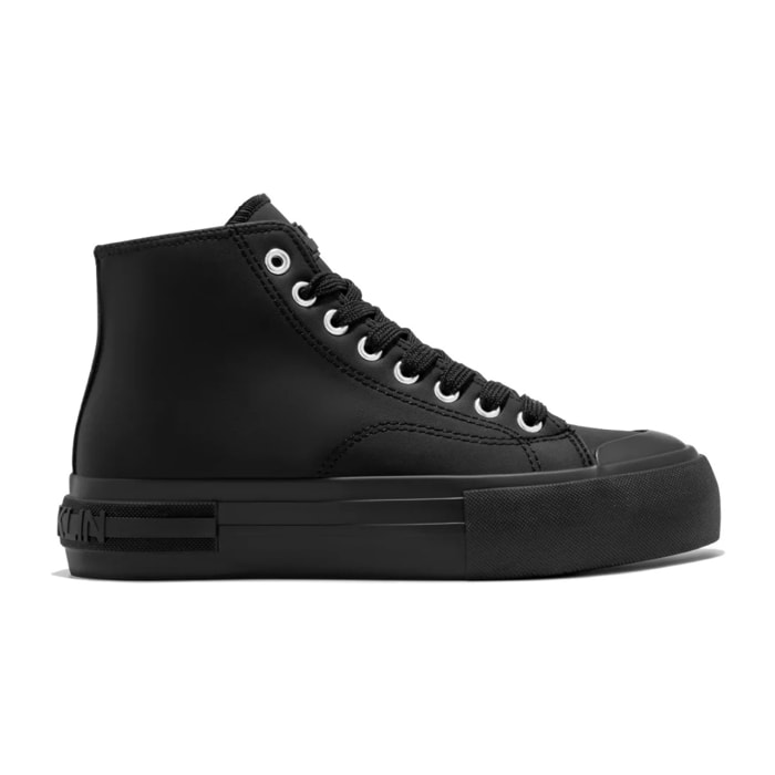 Zapatillas Altas Mujer One Way High Full Negro D.Franklin