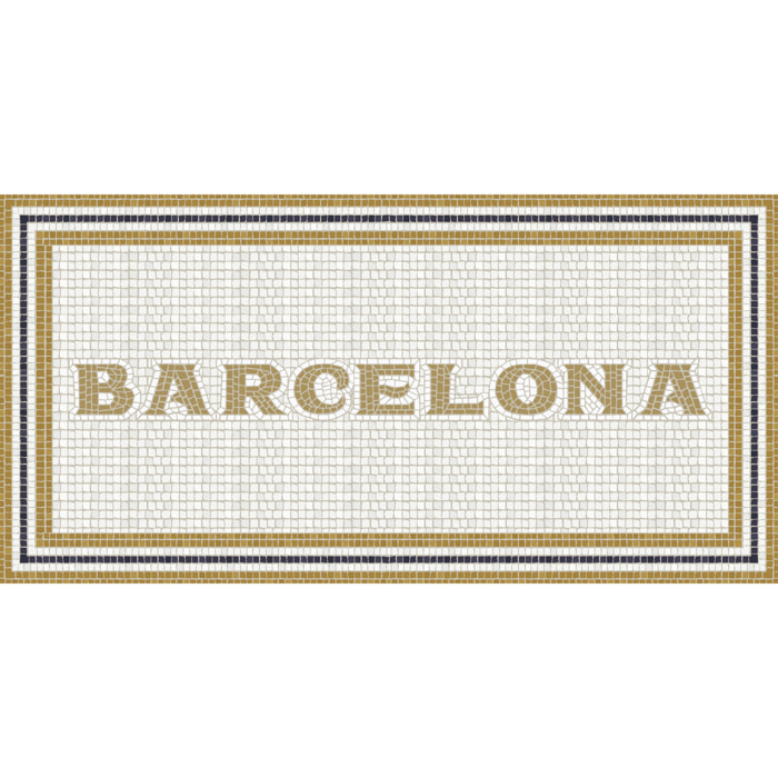 Alfombras vinílicas de Ceramiko - Mosaico romano "Barcelona"