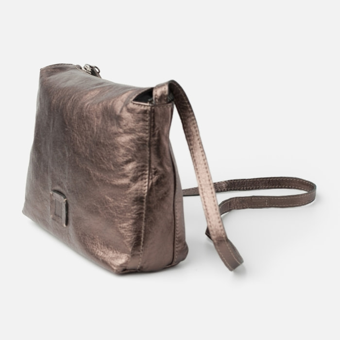 Bandolera BIBA Chester Smog de piel