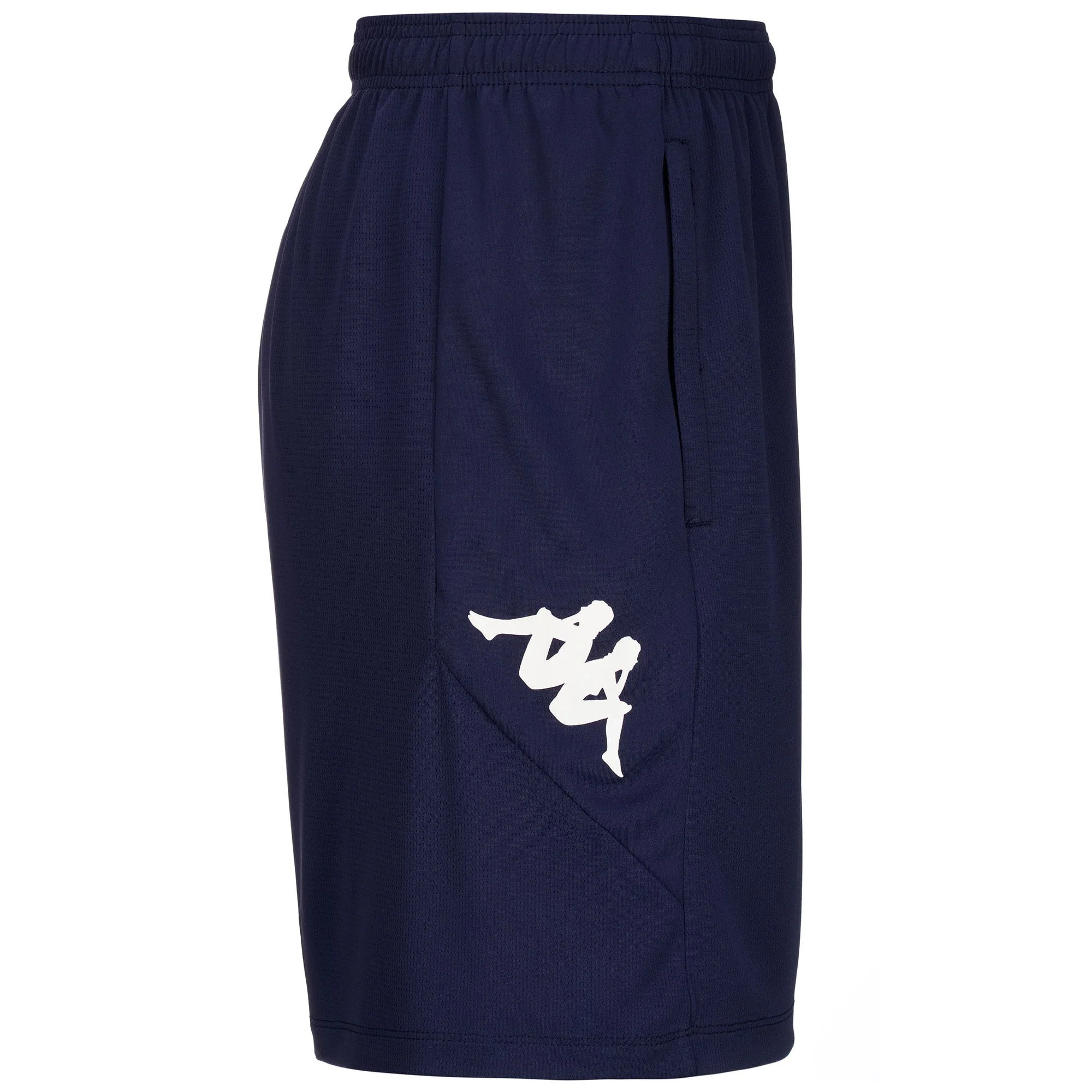 Kappa - Pantaloni Corti Uomo Blu - Kappa4Football Luciozip